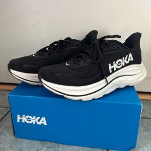 Hoka Black Clifton Running Sneakers